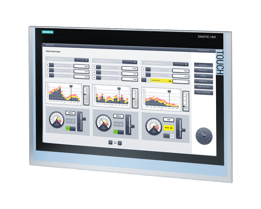 HMI Touchscreen
